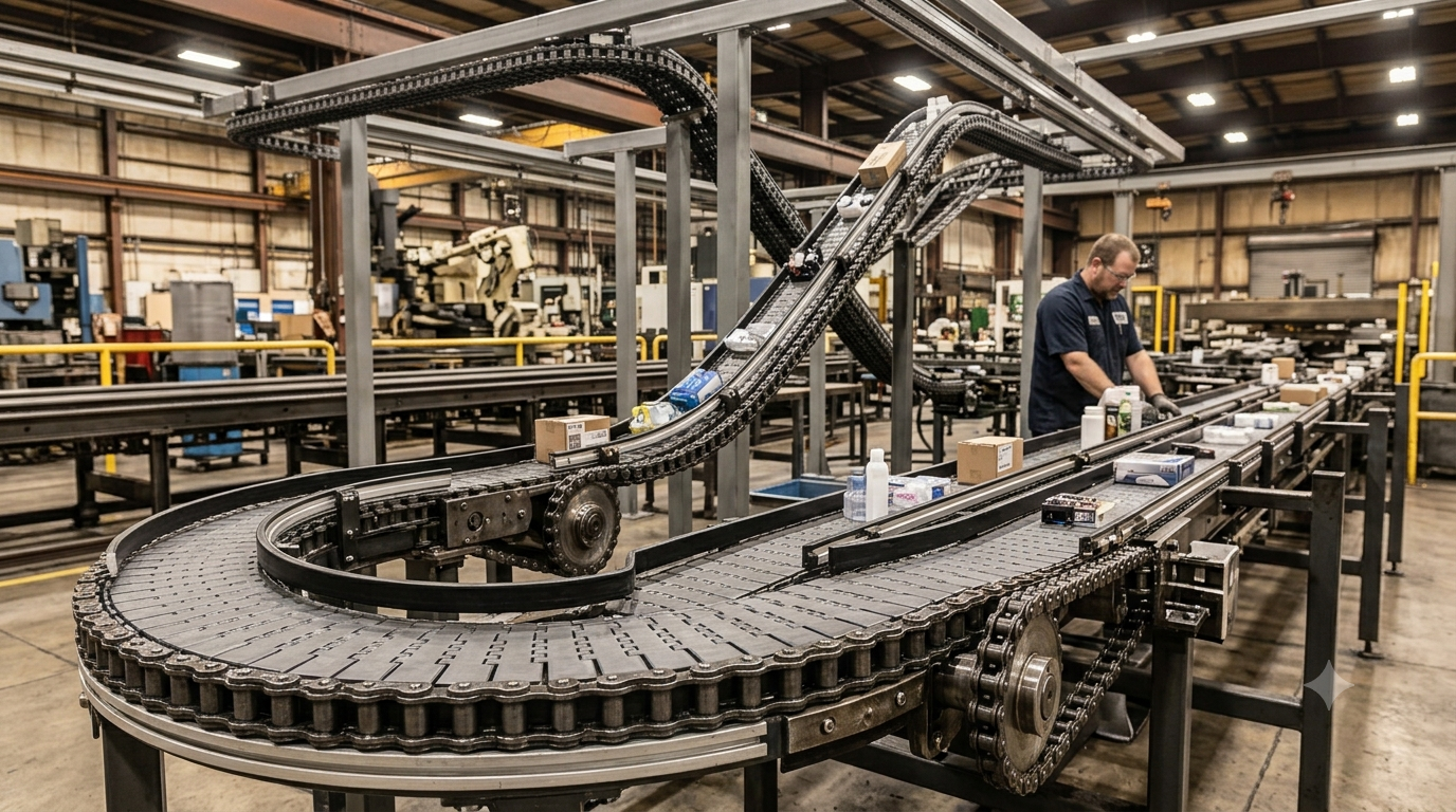 Flat Top Conveyor Chains